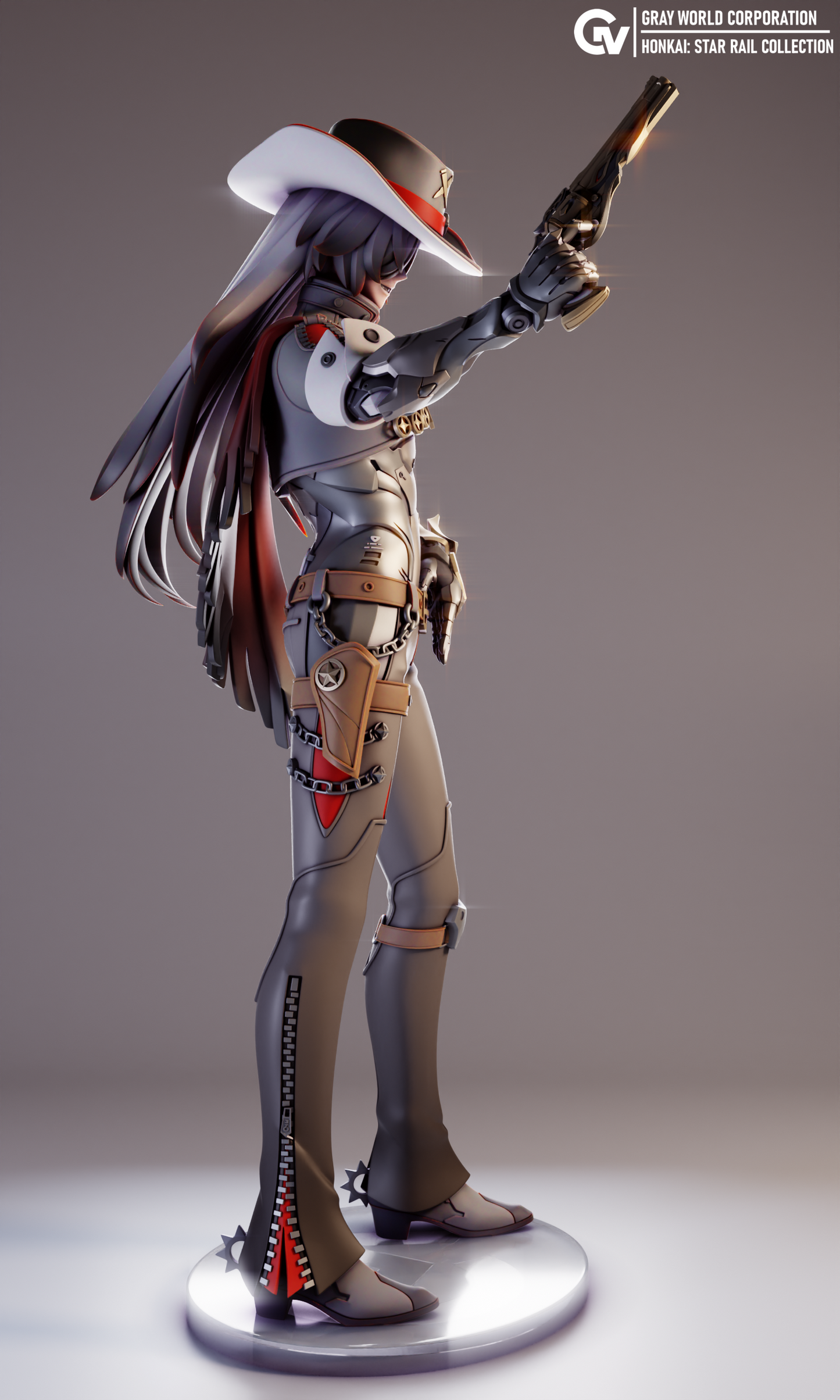 Cyborg Cowboy - 1:8 Scale Figure