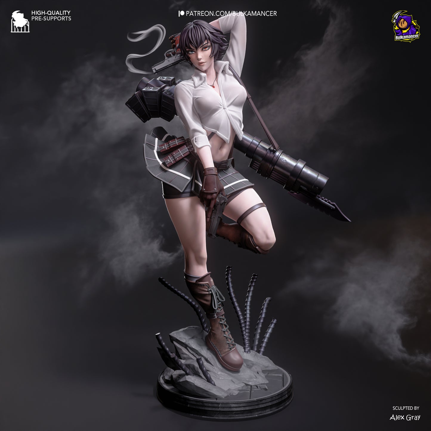 Female Demon Hunter - 1:8 Scale Figure