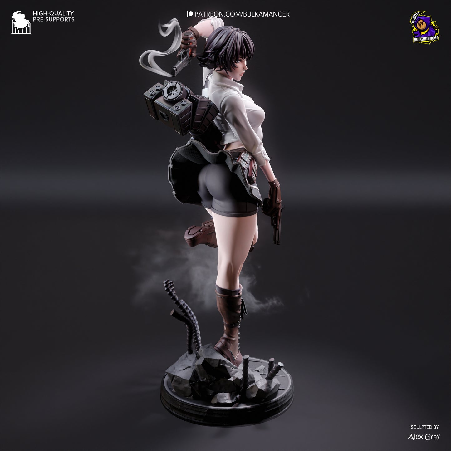 Female Demon Hunter - 1:8 Scale Figure
