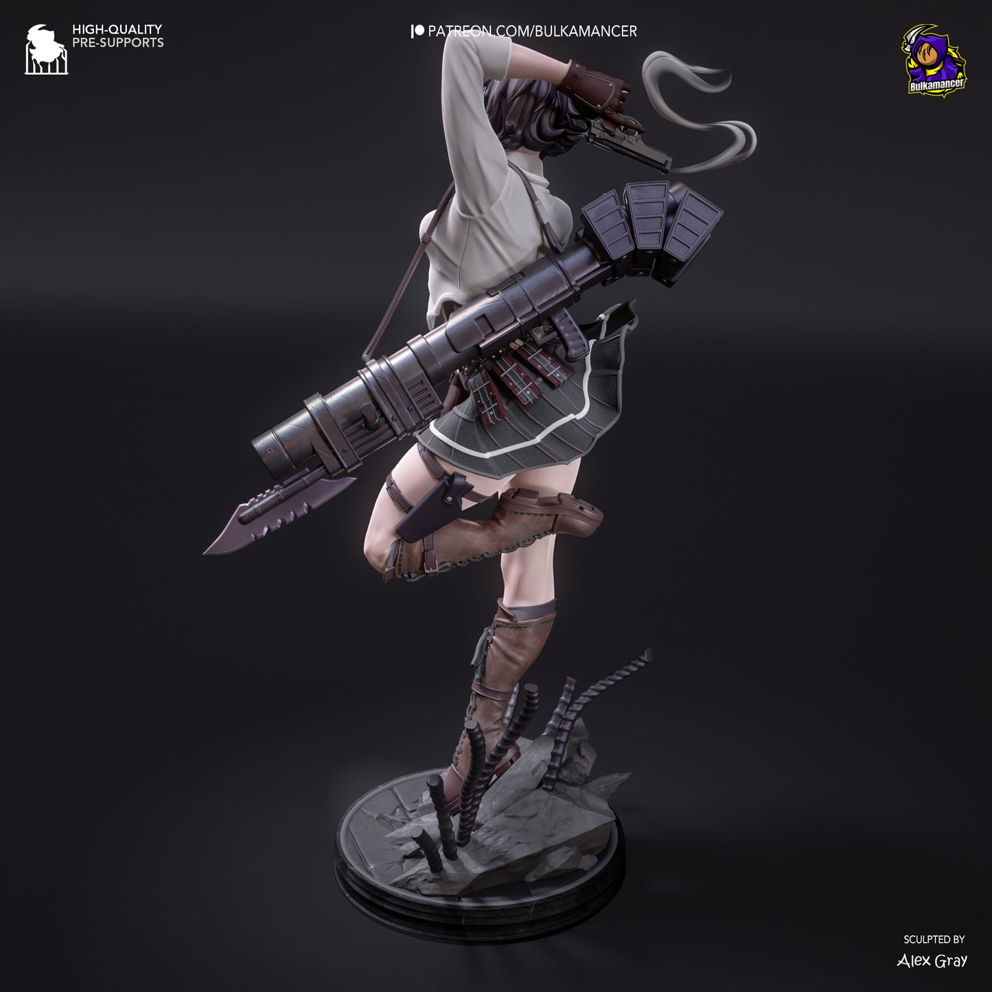 Female Demon Hunter - 1:8 Scale Figure