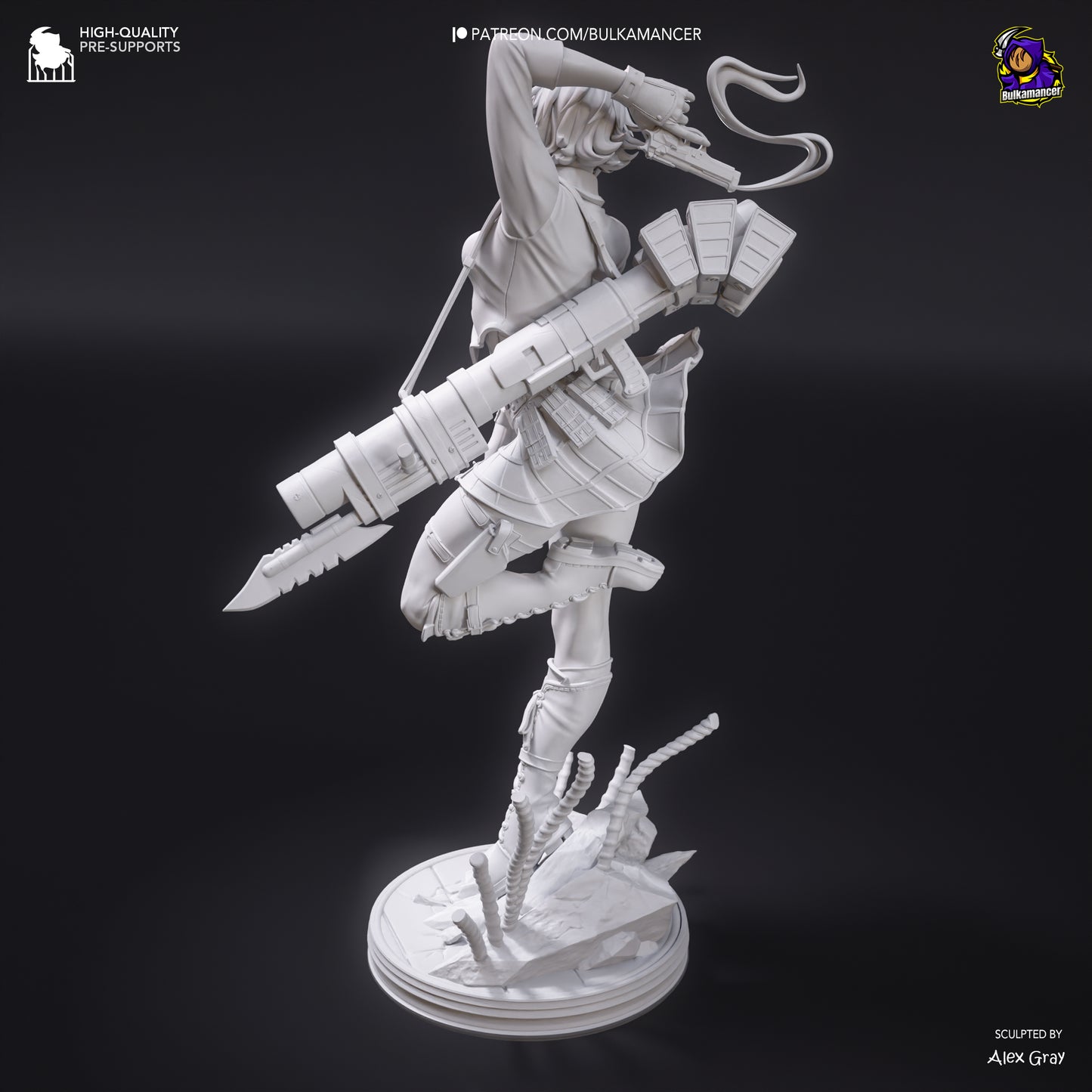 Female Demon Hunter - 1:8 Scale Figure