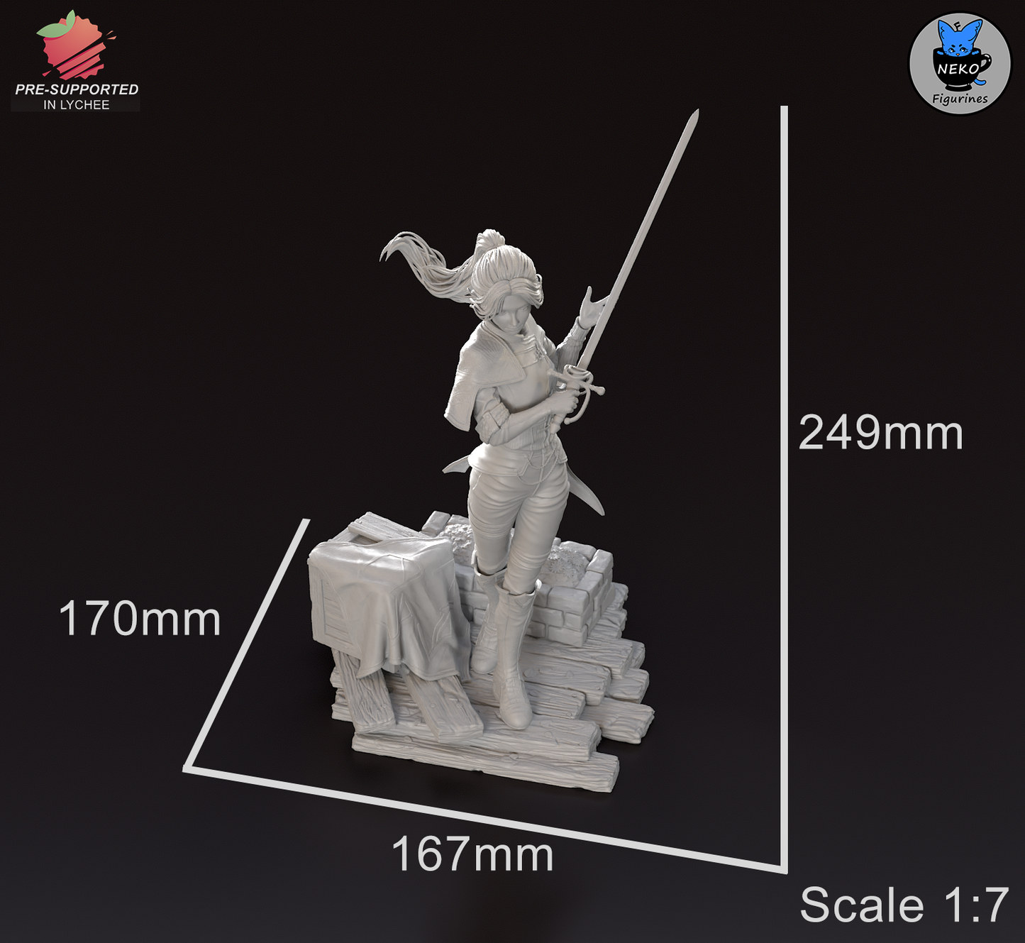 Expedition Fencer - 1:7 Scale Figure