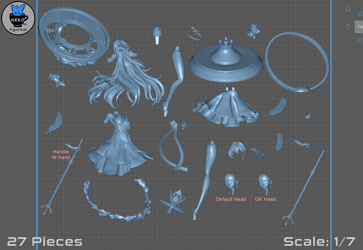 Harmonious Singer - 1:7 Scale Figure
