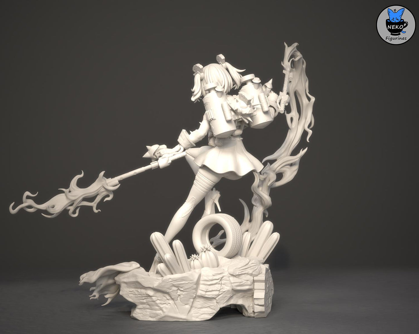 Dancing Pyro - 1:7 Scale Figure