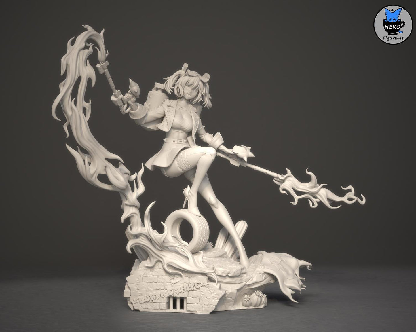 Dancing Pyro - 1:7 Scale Figure