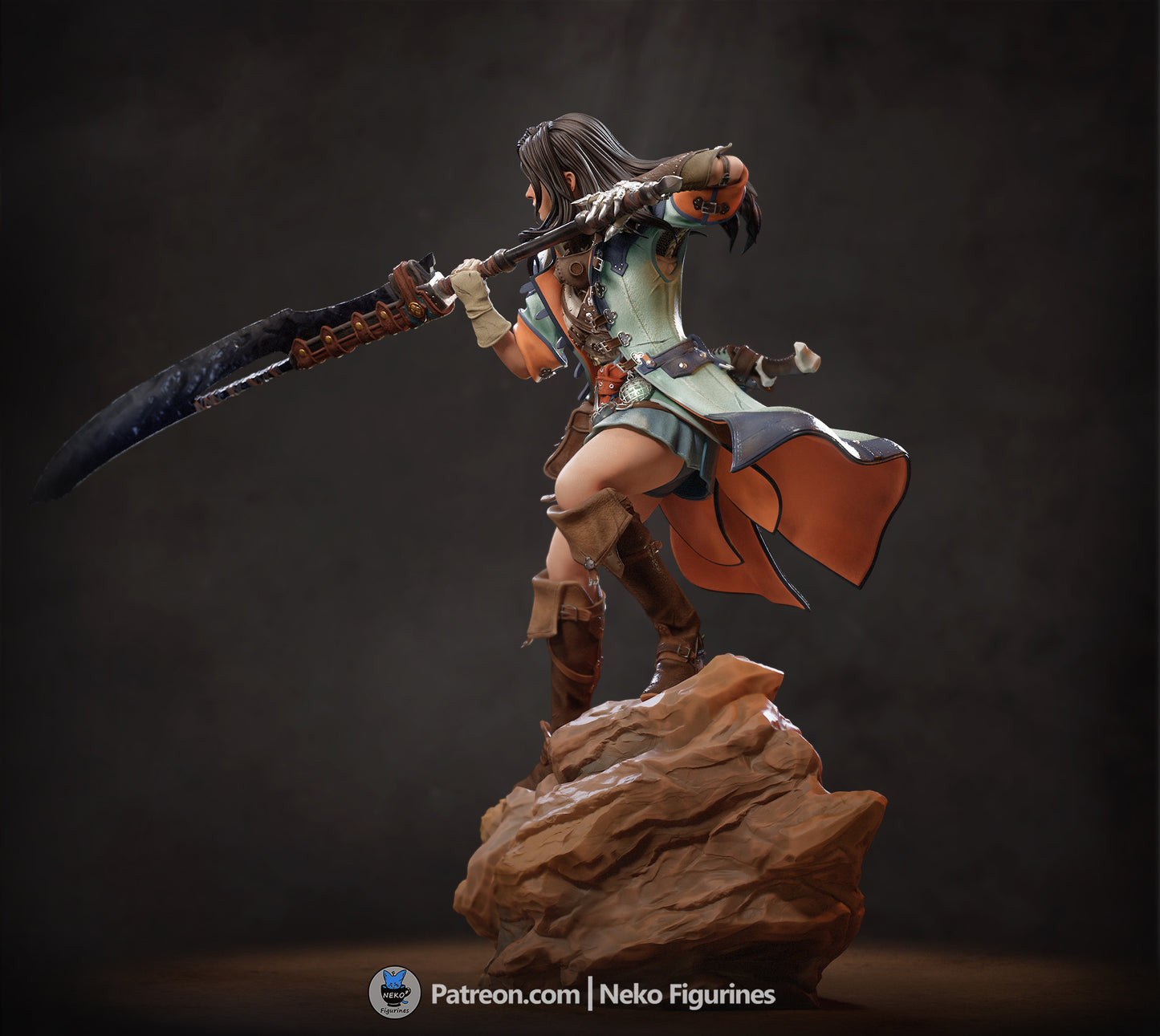 Female Hunter - 1:7 Scale Figure
