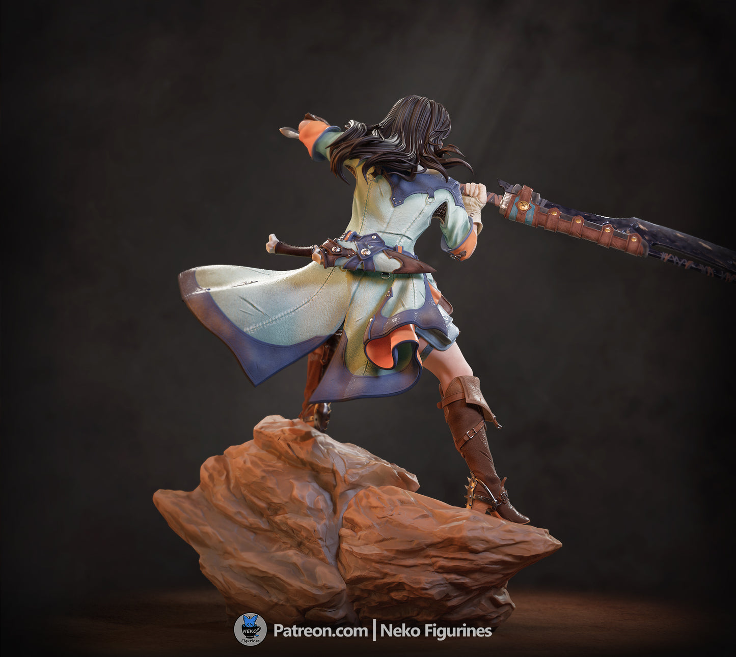 Female Hunter - 1:7 Scale Figure