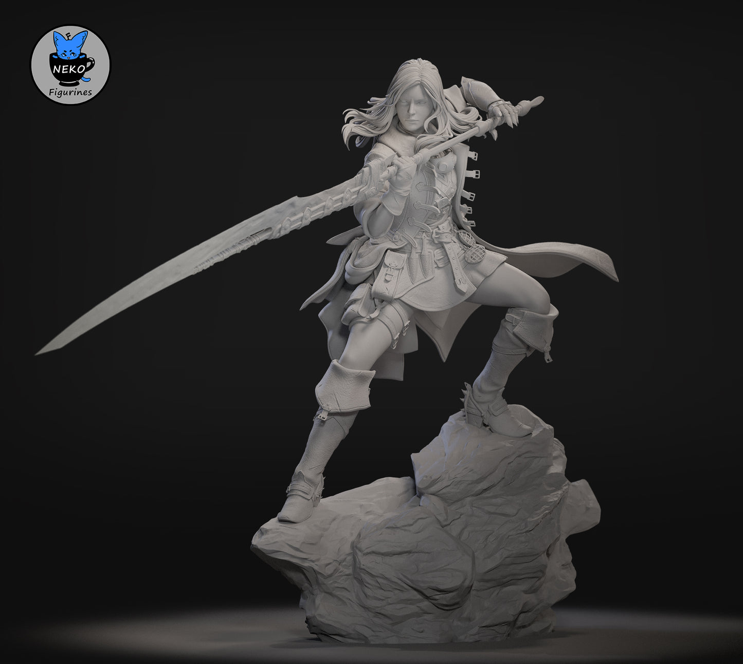 Female Hunter - 1:7 Scale Figure