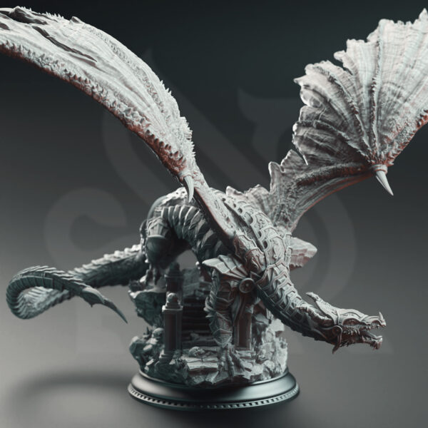 Kuriazor the Dark Scaled - Dragon of the Depths