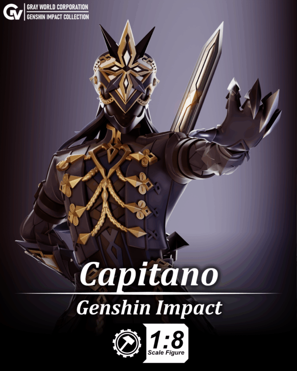 Capitano - 1:8 Scale Figure -Fan Art-