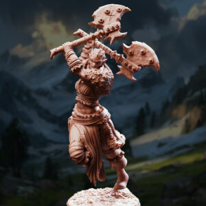 Tekrana of the Bloodfangs - Half-Orc Barbarian Tekrana of the Bloodfangs - Half-Orc Barbarian