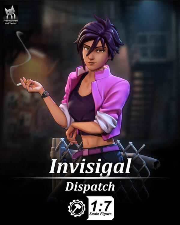Invisigale | 12K 3D Printed Figure | -Fan Art-