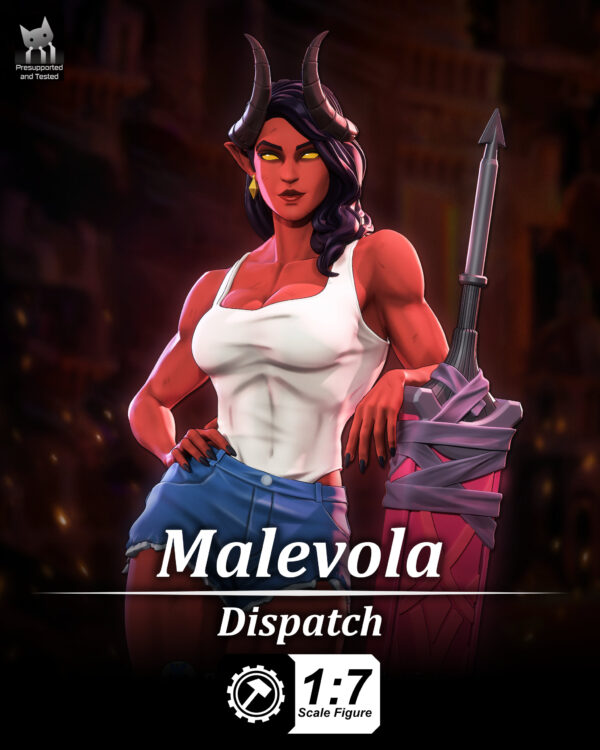 Malevola | 12K 3D Printed Figure | -Fan Art-